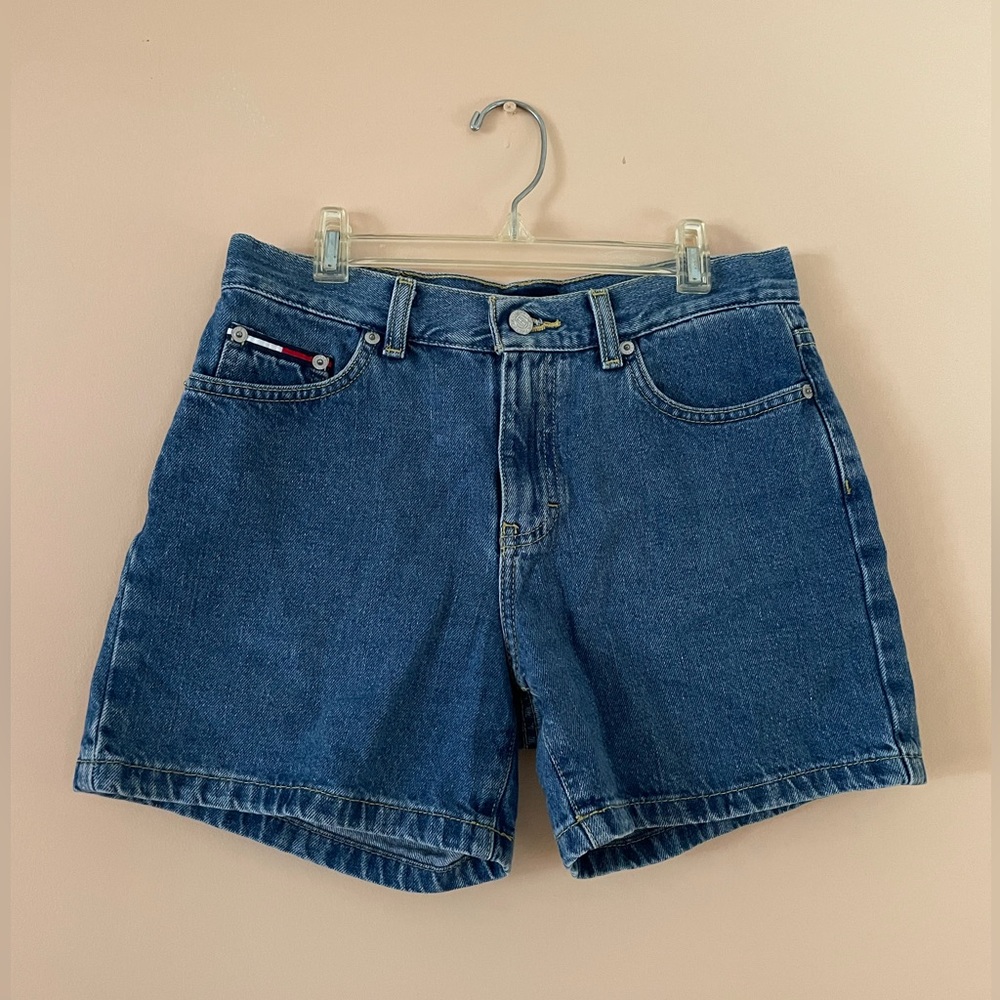 SOLD Mid Rise Tommy Hilfiger Jean Shorts